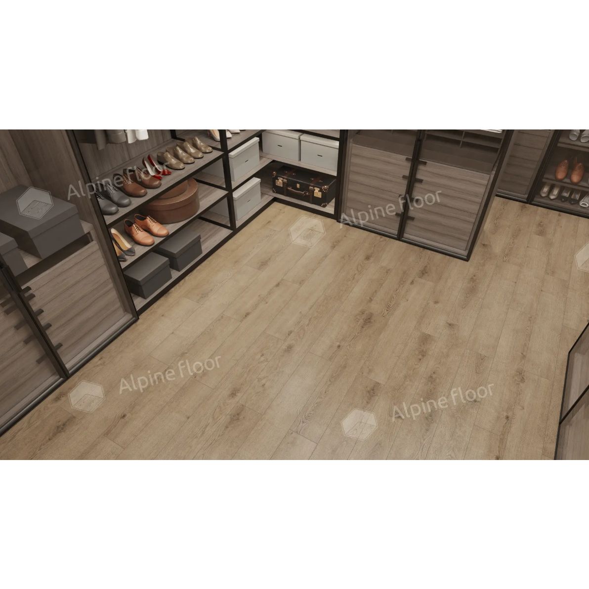 Ламинат Alpine Floor Original (Альпин Флор Орижинал) Aura 8/33 Дуб Феррара (Oak Ferrara), Lf100-03
