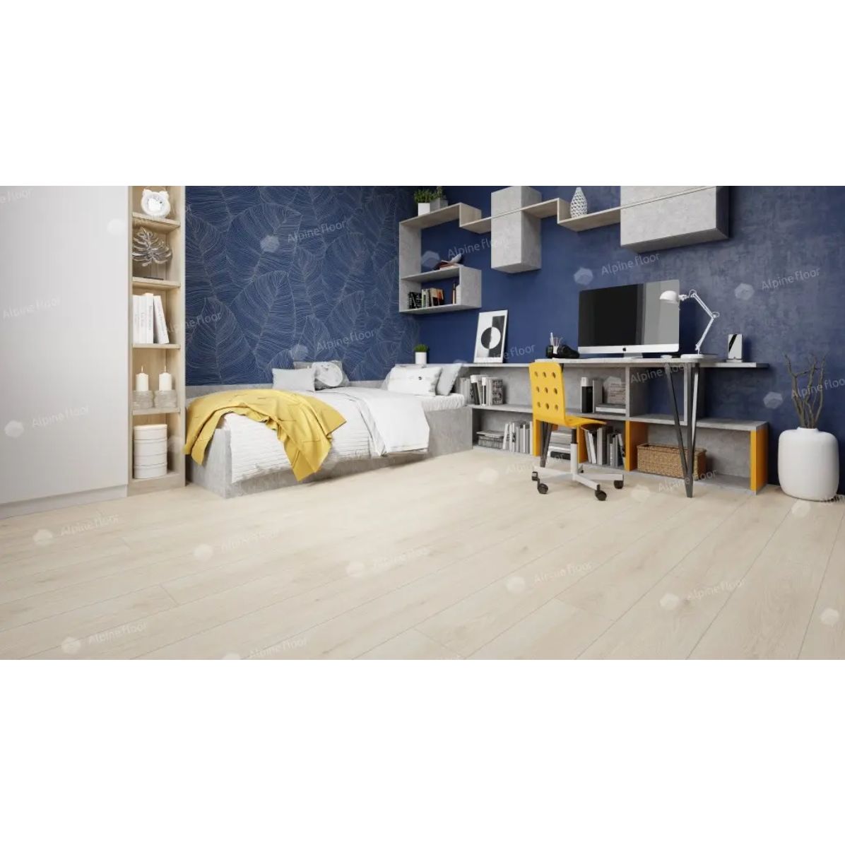 Ламинат Alpine Floor by Classen (Альпин Флор бай Классен) Aqua Life 8/33 Дуб Венеция (Oak Venice), Lf103-03