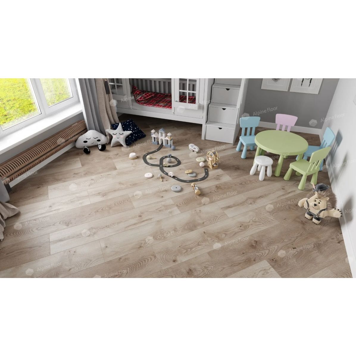 Ламинат Alpine Floor by Classen (Альпин Флор бай Классен) Aqua Life 8/33 Дуб Гитхорн (Oak Giethoorn), Lf103-07