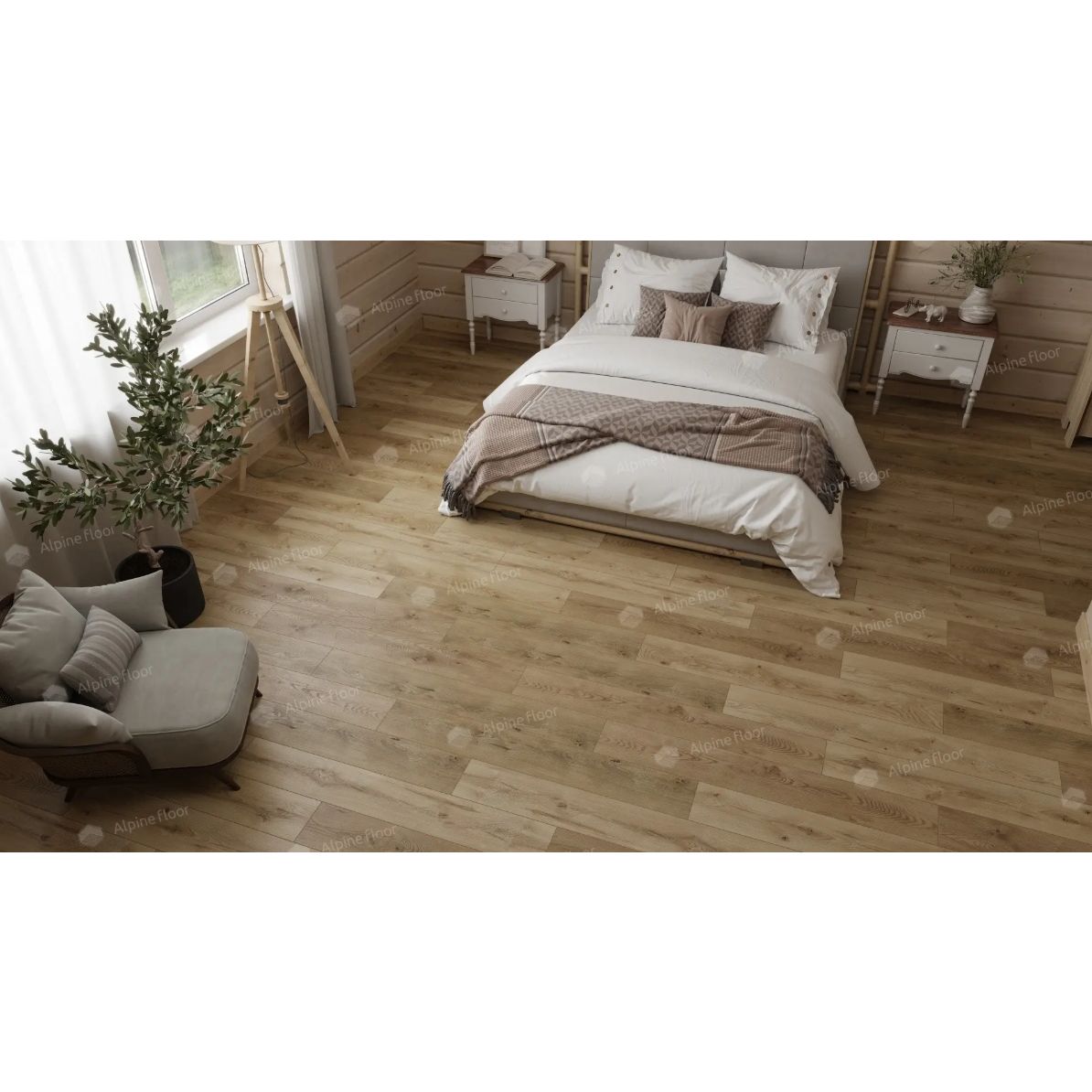 Ламинат Alpine Floor by Classen (Альпин Флор бай Классен) Aqua Life 8/33 Дуб Брюгге (Oak Bruges), Lf103-08