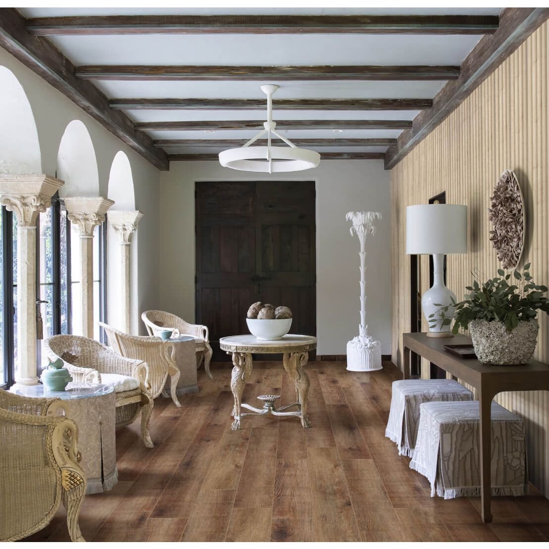 Виниловая плитка ПВХ Royce (Ройс) SPC Ultima 5/42 Дуб Бендиго (Oak Bendigo), U1966