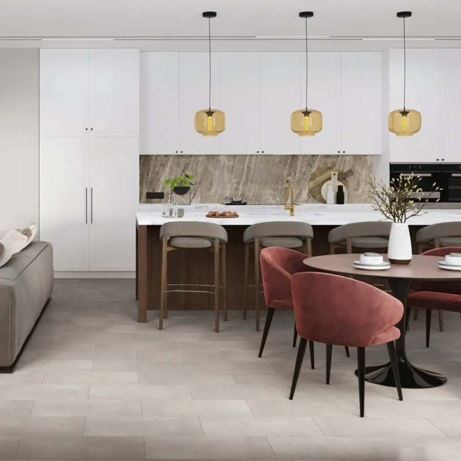 Кварц-виниловый SPC ламинат Damy Floor (Деми Флур) Ascent Strong SPC 5/43 Монблан (Mont Blanc), CDM244-06-ST