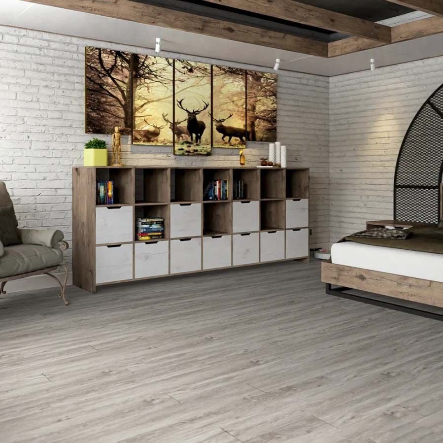 Кварц-виниловая плитка Damy Floor (Деми Флур) Family LVT 2,5/43 Дуб Английский (Oak English), SL3683-6-LVT