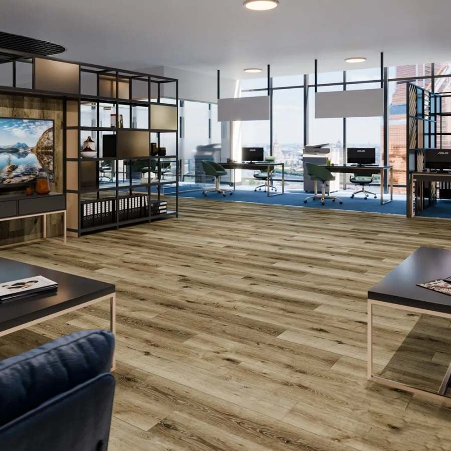Кварц-виниловая плитка Damy Floor (Деми Флур) Family LVT 2,5/43 Дуб Провинциальный (Oak Provincial), T7020-4-LVT