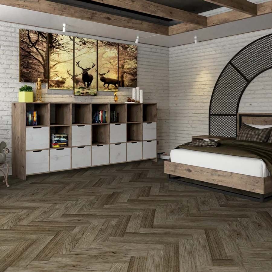Кварц-виниловая плитка Damy Floor (Деми Флур) London LVT 2,5/43 Оксфорд (Oxford), 200410EL-12-LVT