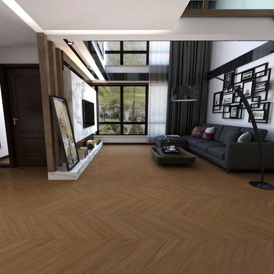 Кварц-виниловая плитка Damy Floor (Деми Флур) Chevron LVT 2,5/43 Блуа (Blois), DF08-Ch-LVT