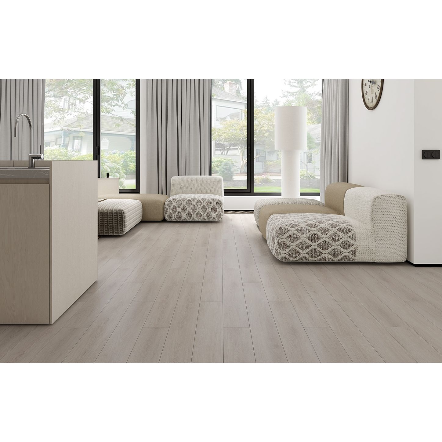 Ламинат Stone Floor (Стоун Флур) MSPC 8/43 Дуб Корнерфилд (Oak Cornerfield), DCH1-6 MР