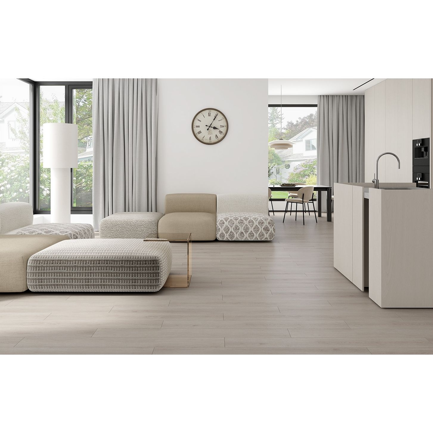 Ламинат Stone Floor (Стоун Флур) MSPC 8/43 Дуб Корнерфилд (Oak Cornerfield), DCH1-6 MР