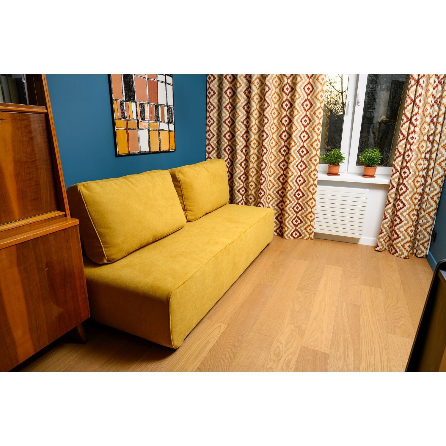 Инженерная доска Quartz Parquet (Кварц Паркет) Классик 5/34 Дуб Медовый Раф (Oak Honey Raf), 463