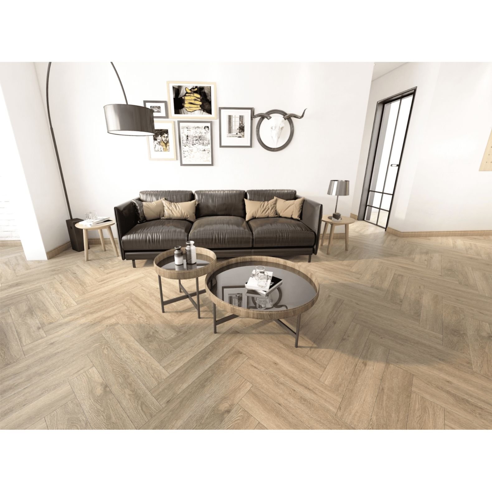 Кварцвиниловая плитка Icon Floor (Икон Флур) Purple LVT 2,5/42 Дуб Бове (Oak Bouvet), PLVT-207