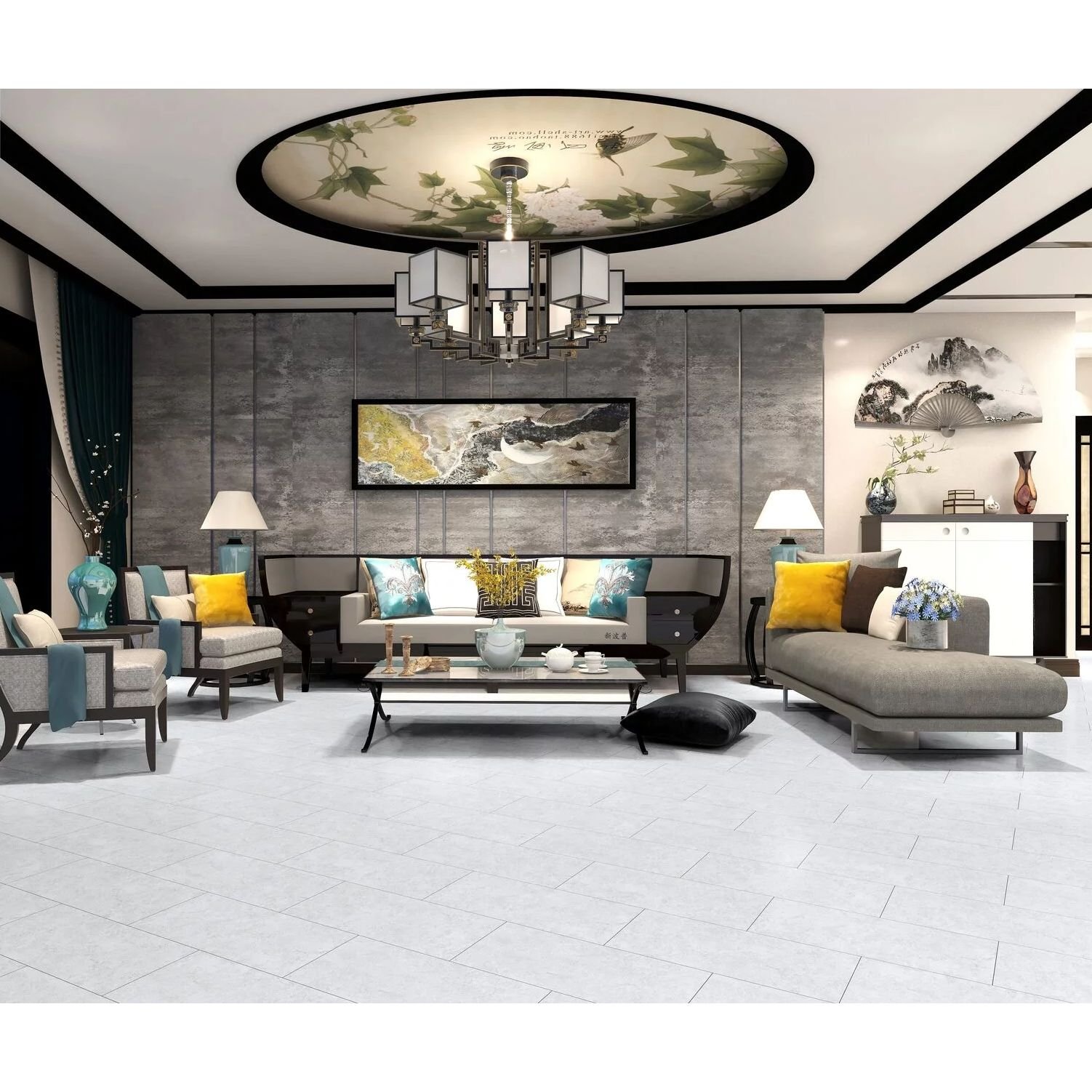 Кварцвиниловая плитка Icon Floor (Икон Флур) Marble SPC XPE5/43 Доломит Роден (Dolomite Rodin), ML-62