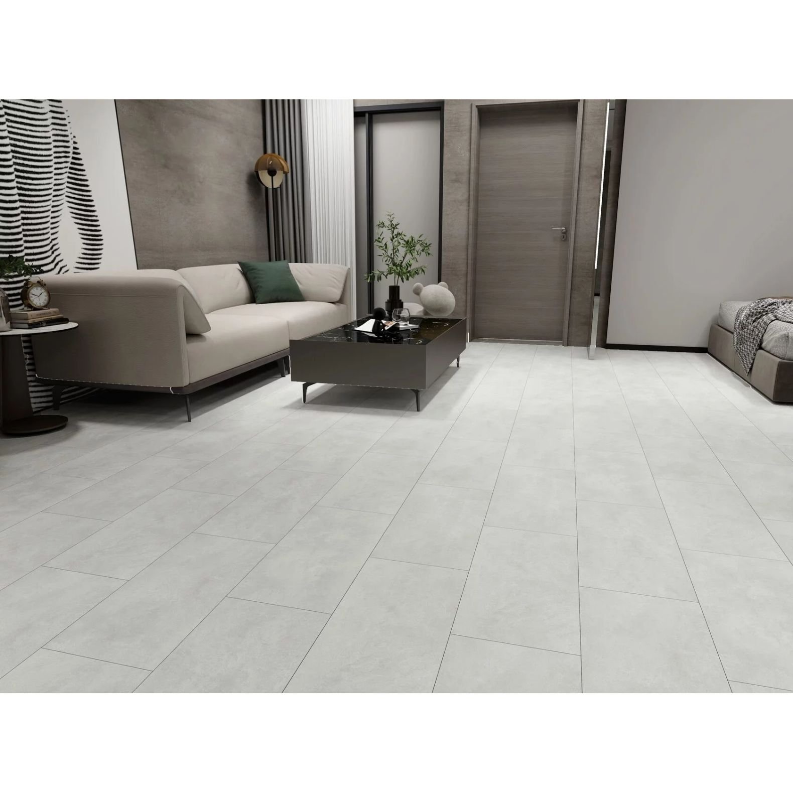 Кварцвиниловая плитка Icon Floor (Икон Флур) Marble SPC XPE5/43 Бетон Мур (Concrete Moore), ML-66