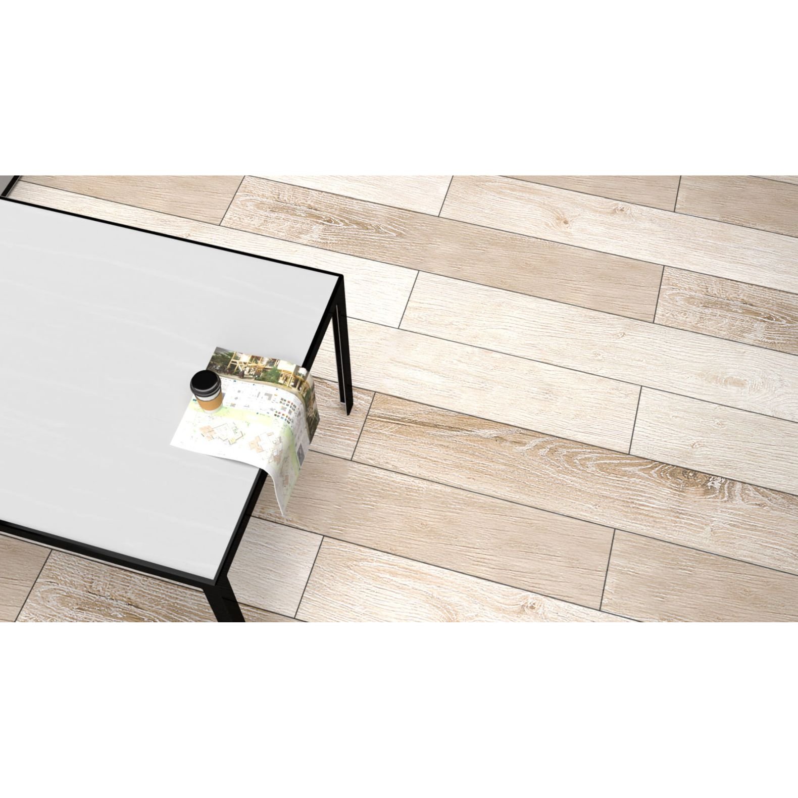 Виниловый SPC ламинат Planker (Планкер) Force 3,5/33 Дуб Делайт (Oak Delight) , 4006