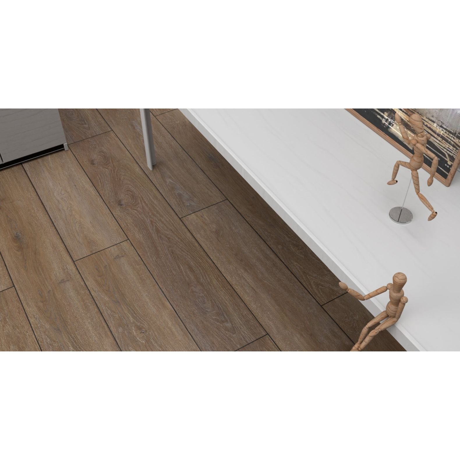 Виниловый SPC ламинат Planker (Планкер) Force 3,5/33 Дуб Блисс (Oak Bliss) , 4010