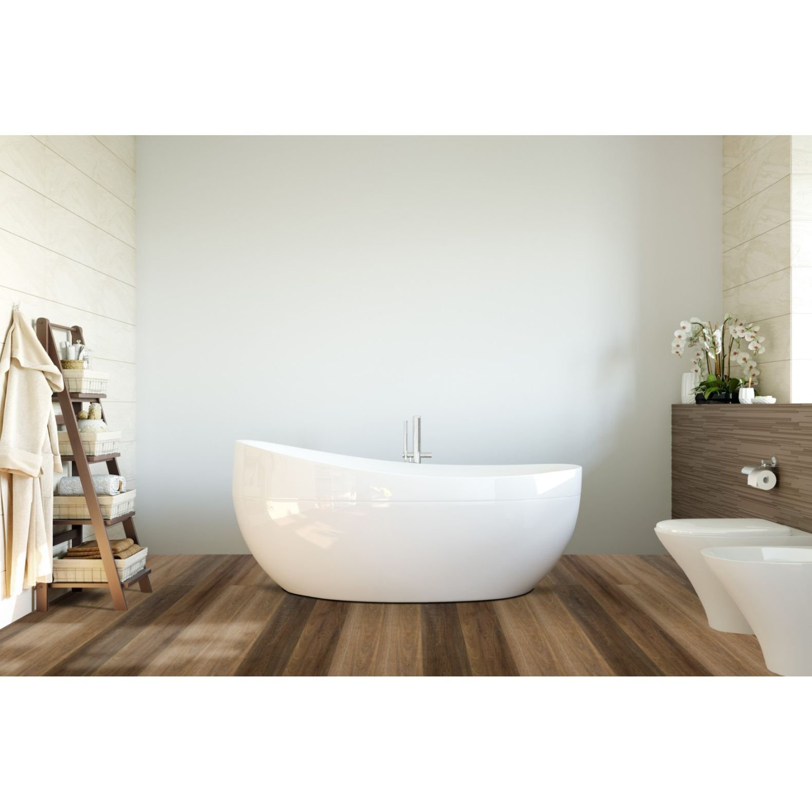 Виниловый SPC ламинат Planker (Планкер) Rockwood 4/33 Дуб Агат (Oak Agate) , 1002