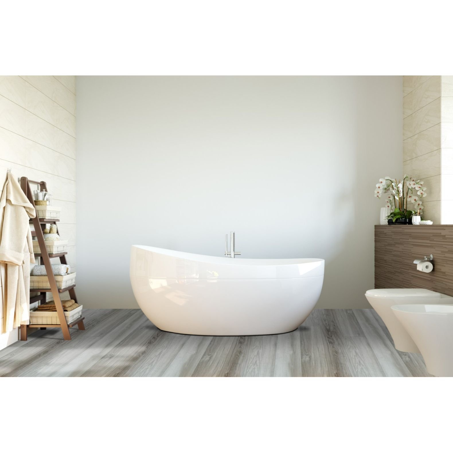 Виниловый SPC ламинат Planker (Планкер) Rockwood 4/33 Дуб Сапфир (Oak Sapphire) , 1009