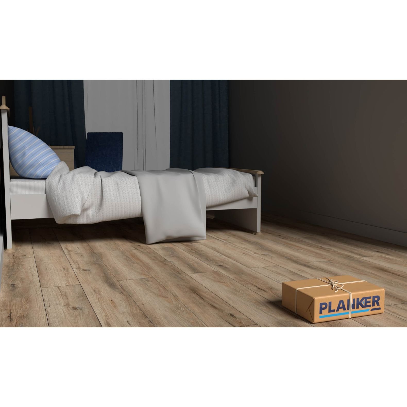 Виниловый SPC ламинат Planker (Планкер) Exceed 4/43 Дуб Мэджик (Oak Magic) , 6001