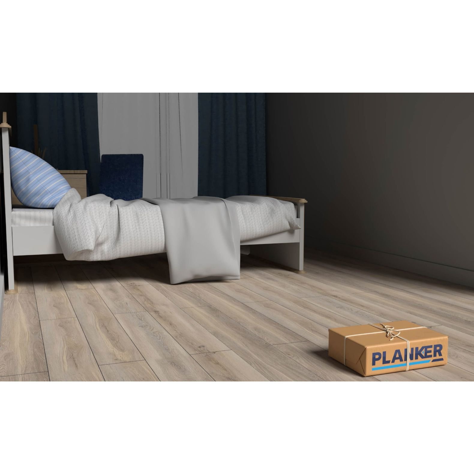 Виниловый SPC ламинат Planker (Планкер) Exceed 4/43 Дуб Эффорт (Oak Effort) , 6002