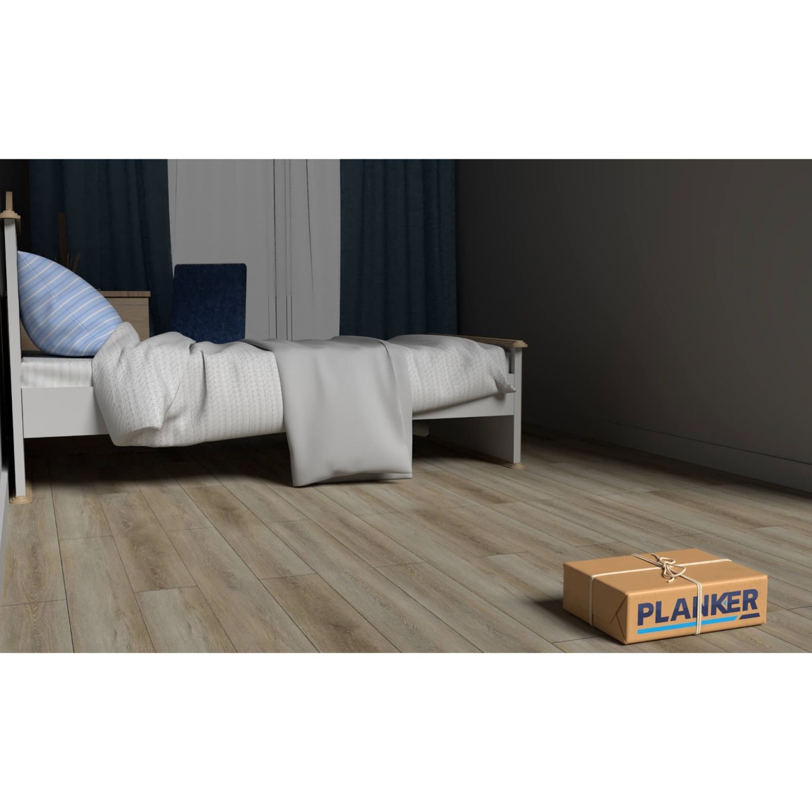 Виниловый SPC ламинат Planker (Планкер) Exceed 4/43 Дуб Спирит (Oak Spirit) , 6010