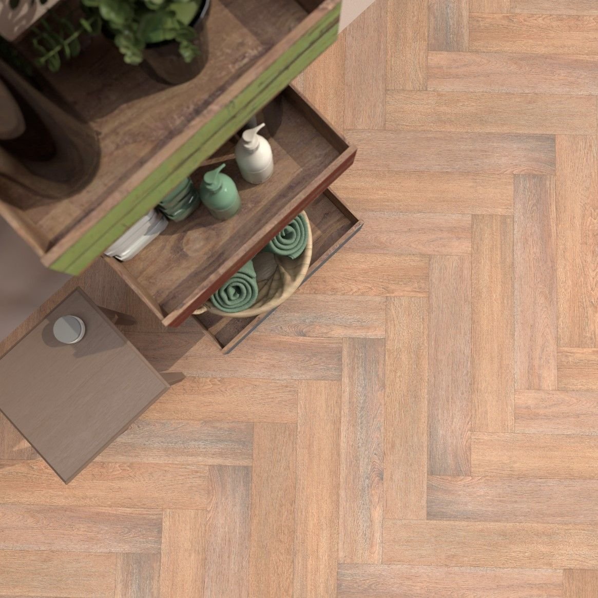 Виниловый SPC ламинат Planker (Планкер) Charisma 4/43 Роуз (Rose) , 7001