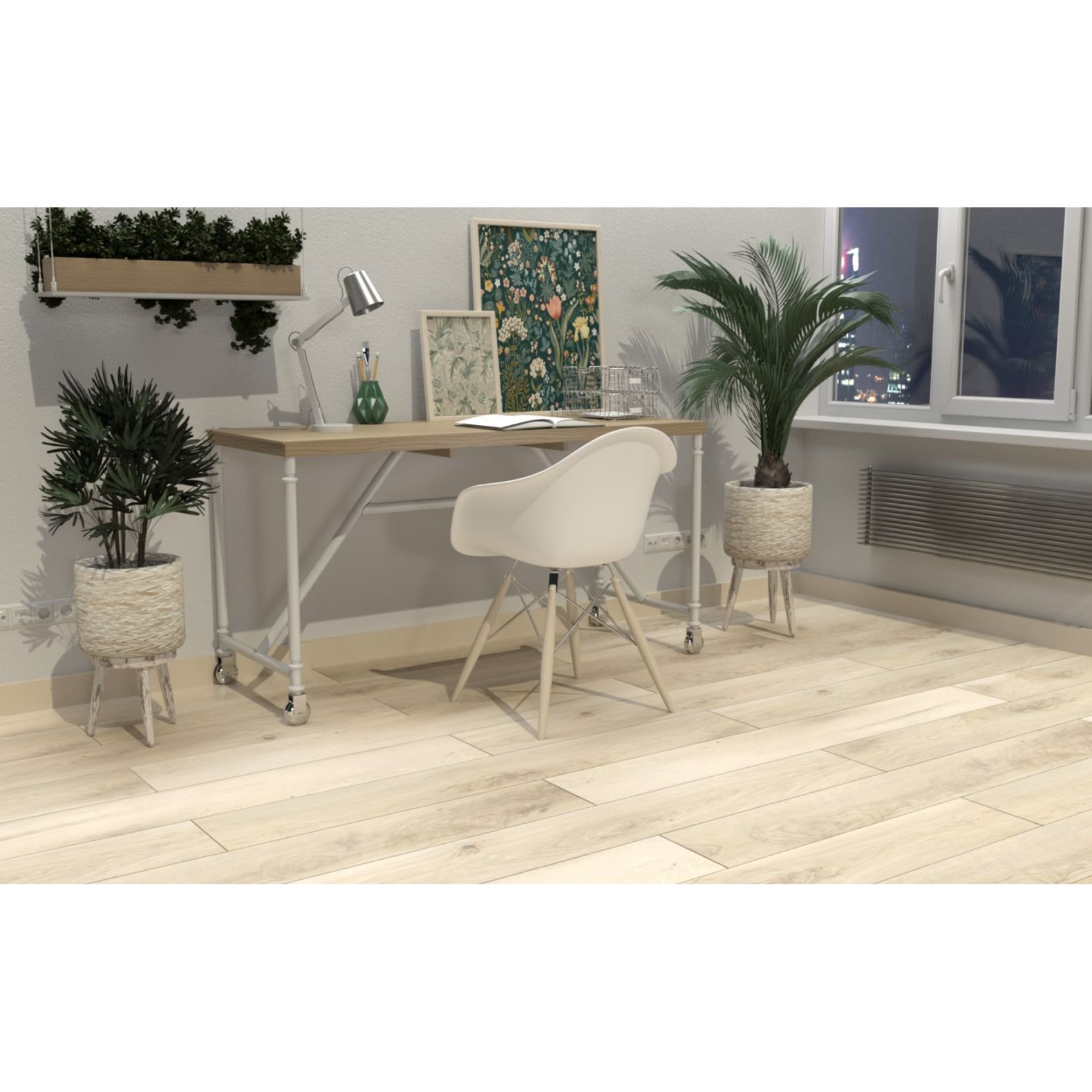 Виниловый SPC ламинат Planker (Планкер) Magnetic 5/43 Дуб Луан (Oak Luan) , 1103