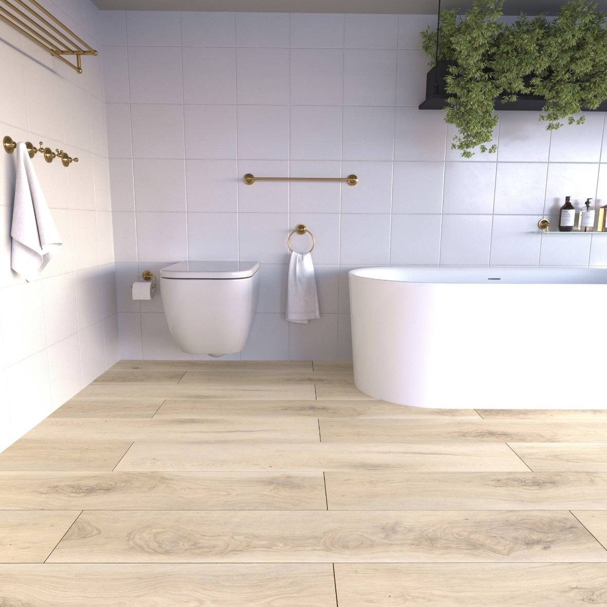 Виниловый SPC ламинат Planker (Планкер) Magnetic 5/43 Дуб Луан (Oak Luan) , 1103