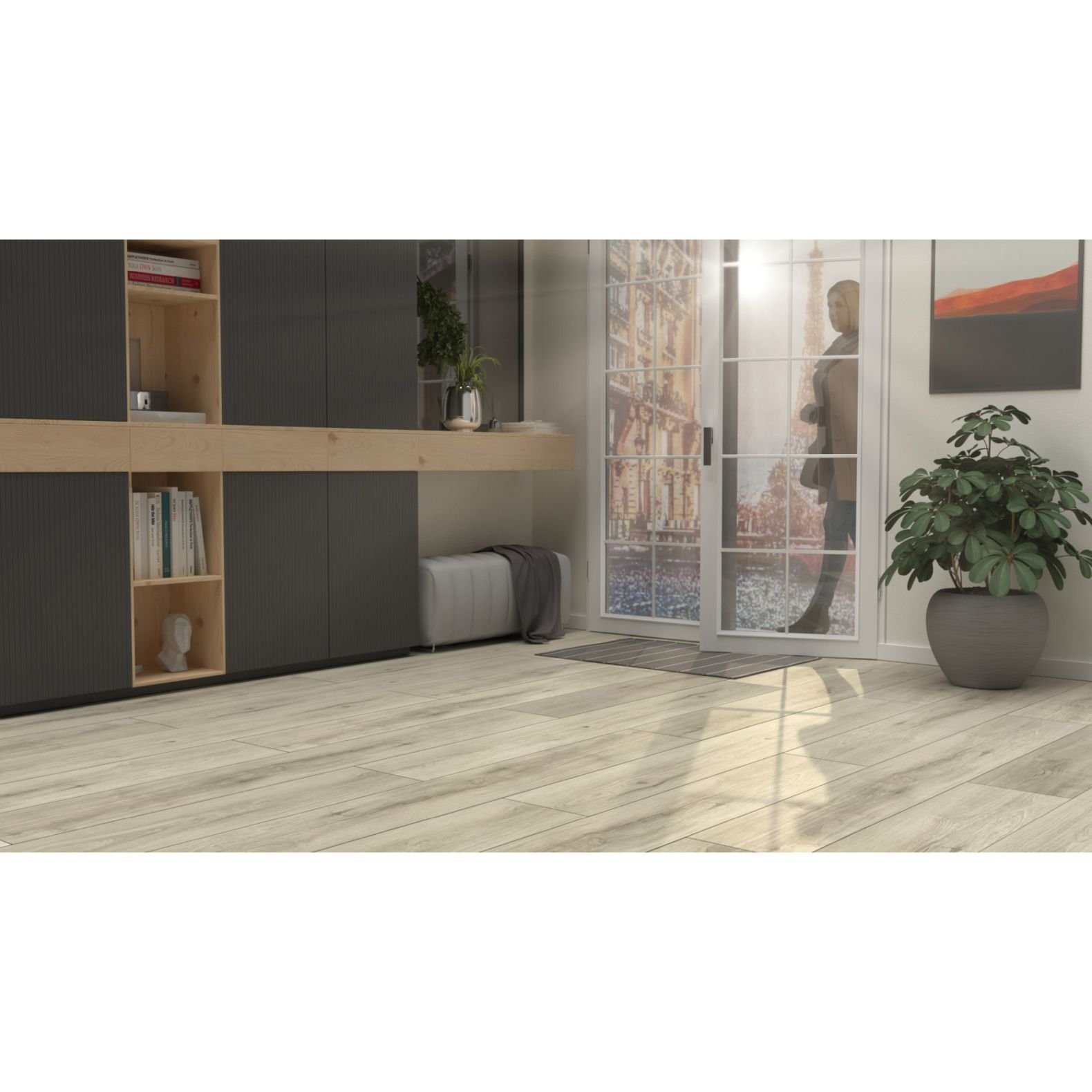 Виниловый SPC ламинат Planker (Планкер) Magnetic 5/43 Дуб Прованс (Oak Provence) , 1106