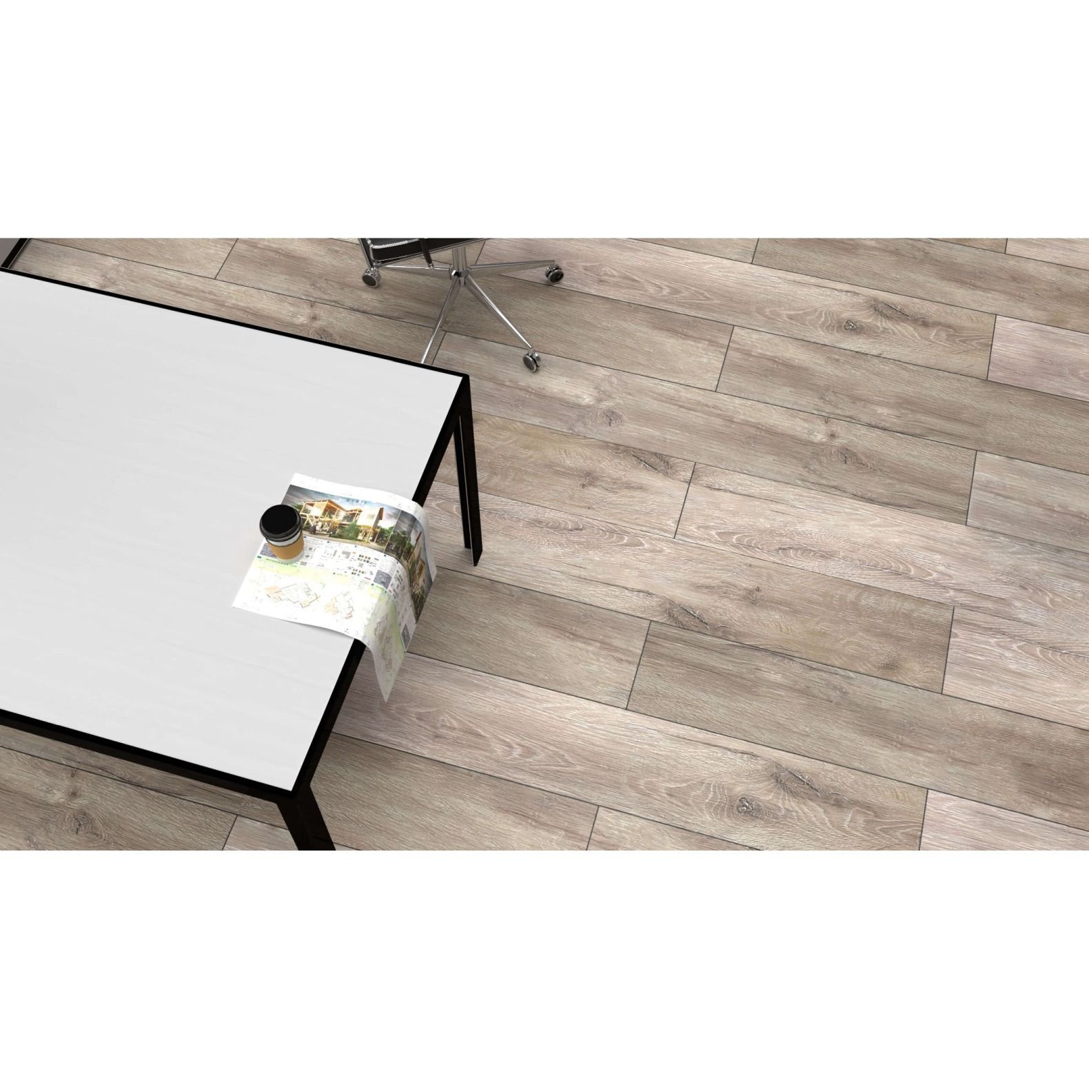 Виниловый SPC ламинат Planker (Планкер) Elegant Line 4/43 Дуб Лирик (Oak Lyric) , 3001