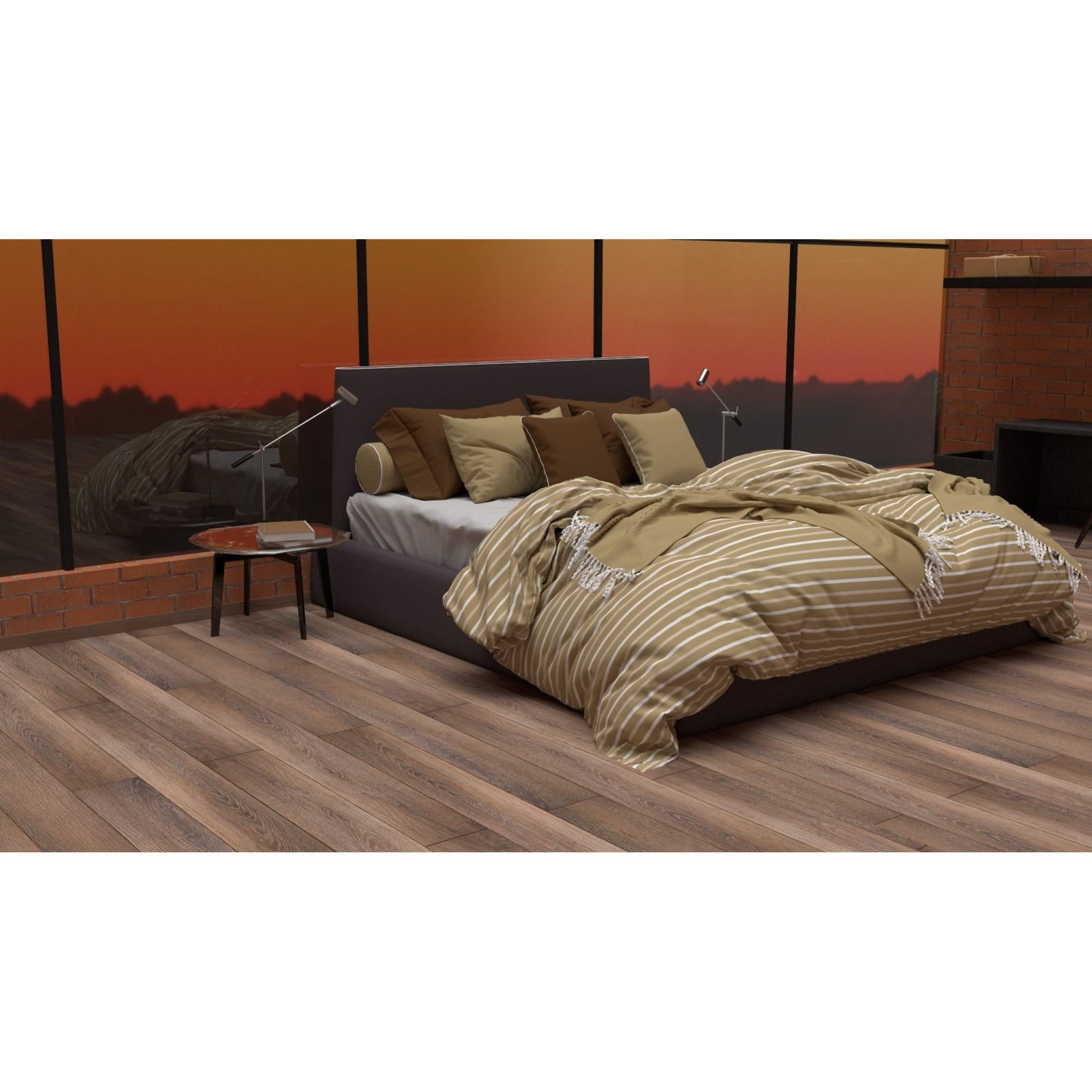 Виниловый SPC ламинат Planker (Планкер) Elegant Line 4/43 Дуб Фэшн (Oak Fashion) , 3007