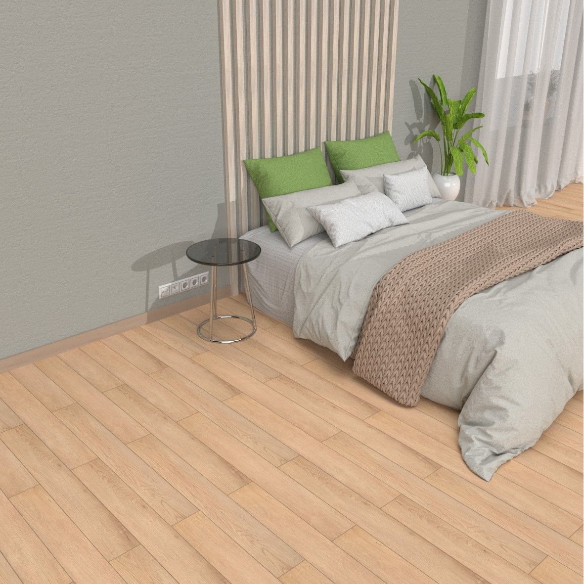 Виниловый SPC ламинат Planker (Планкер) Elegant Line 4/43 Дуб Тренд (Oak Trend) , 3009
