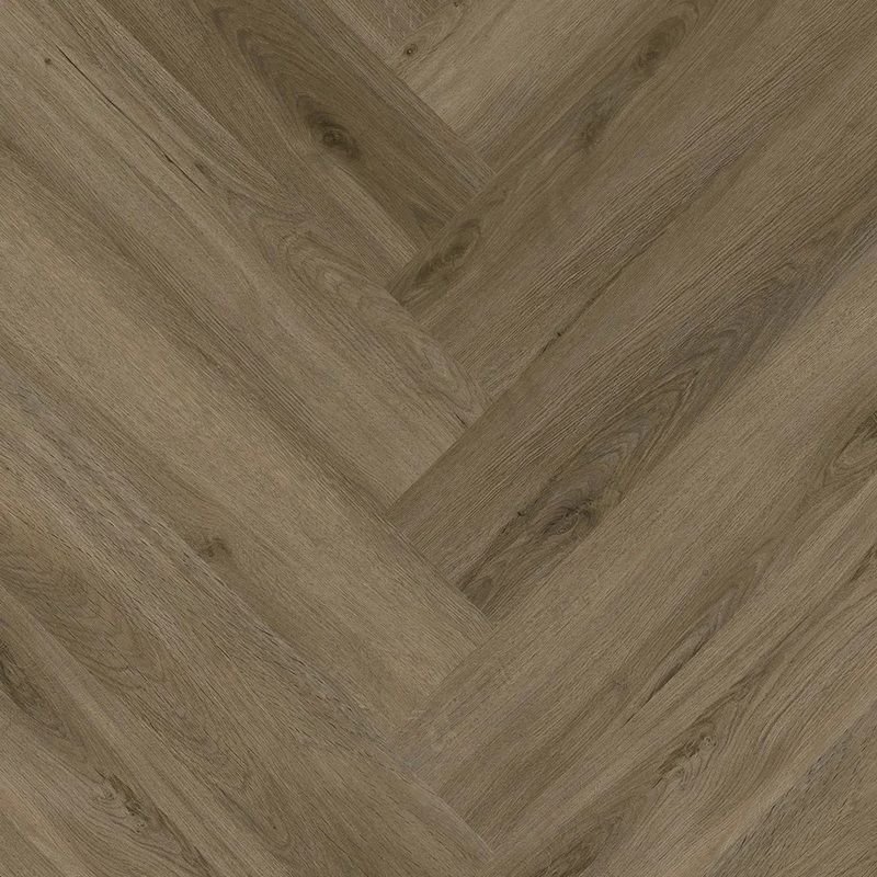 Кварц-виниловая LVT напольная плитка Invictus (Инвиктус) Maximus Click Herringbone 5/42 River Oak Beaver, 48