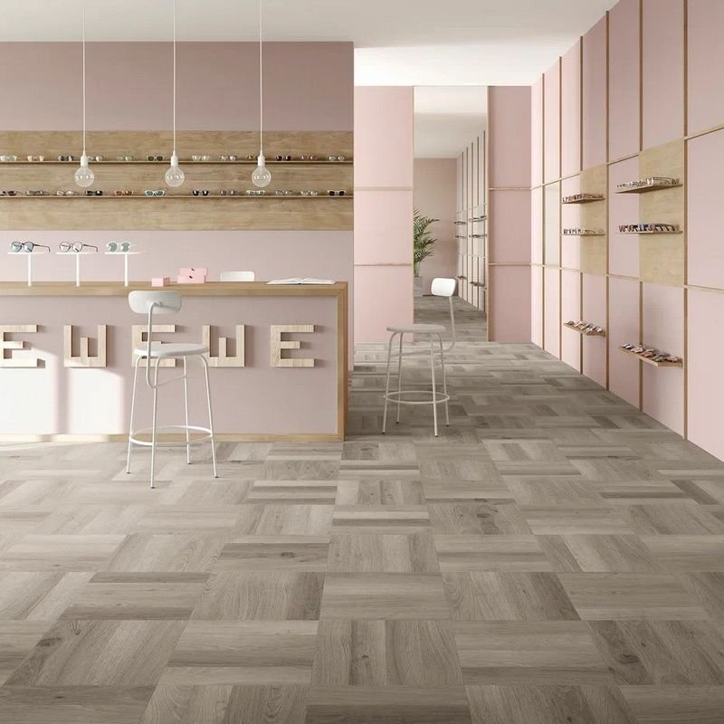Кварц-виниловая LVT напольная плитка Invictus (Инвиктус) Primus Dryback Parquet 2,5/42 Highland Oak Canyon, 39