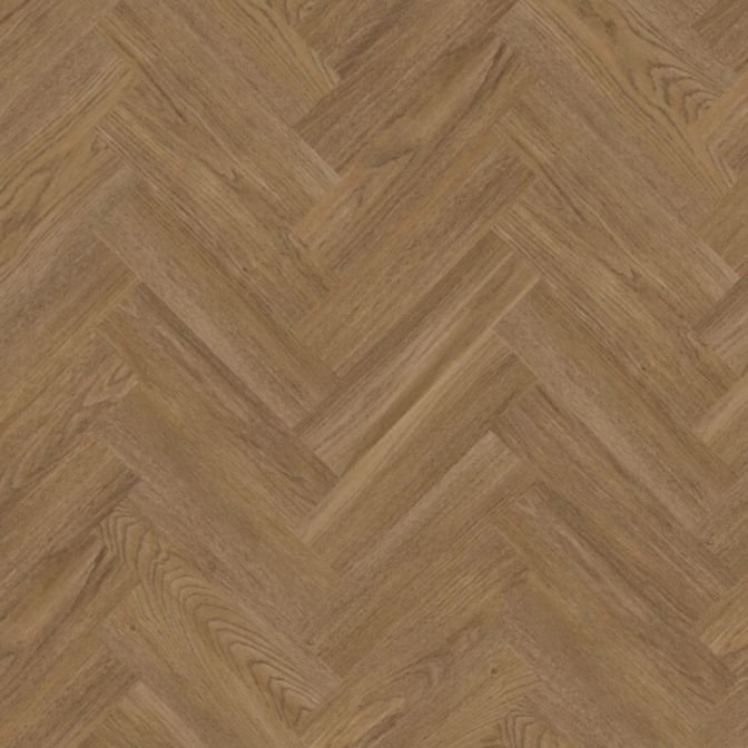 Кварц-виниловая LVT напольная плитка Invictus (Инвиктус) Primus Dryback Parquet 2,5/42 New England Oak Toffee, 45