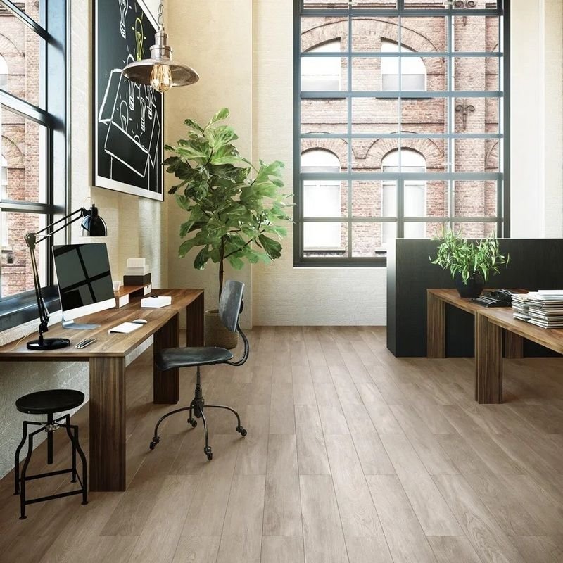 Кварц-виниловая LVT напольная плитка Invictus (Инвиктус) Maximus Dryback Plank 2,5/42 New England Oak Sand, 32