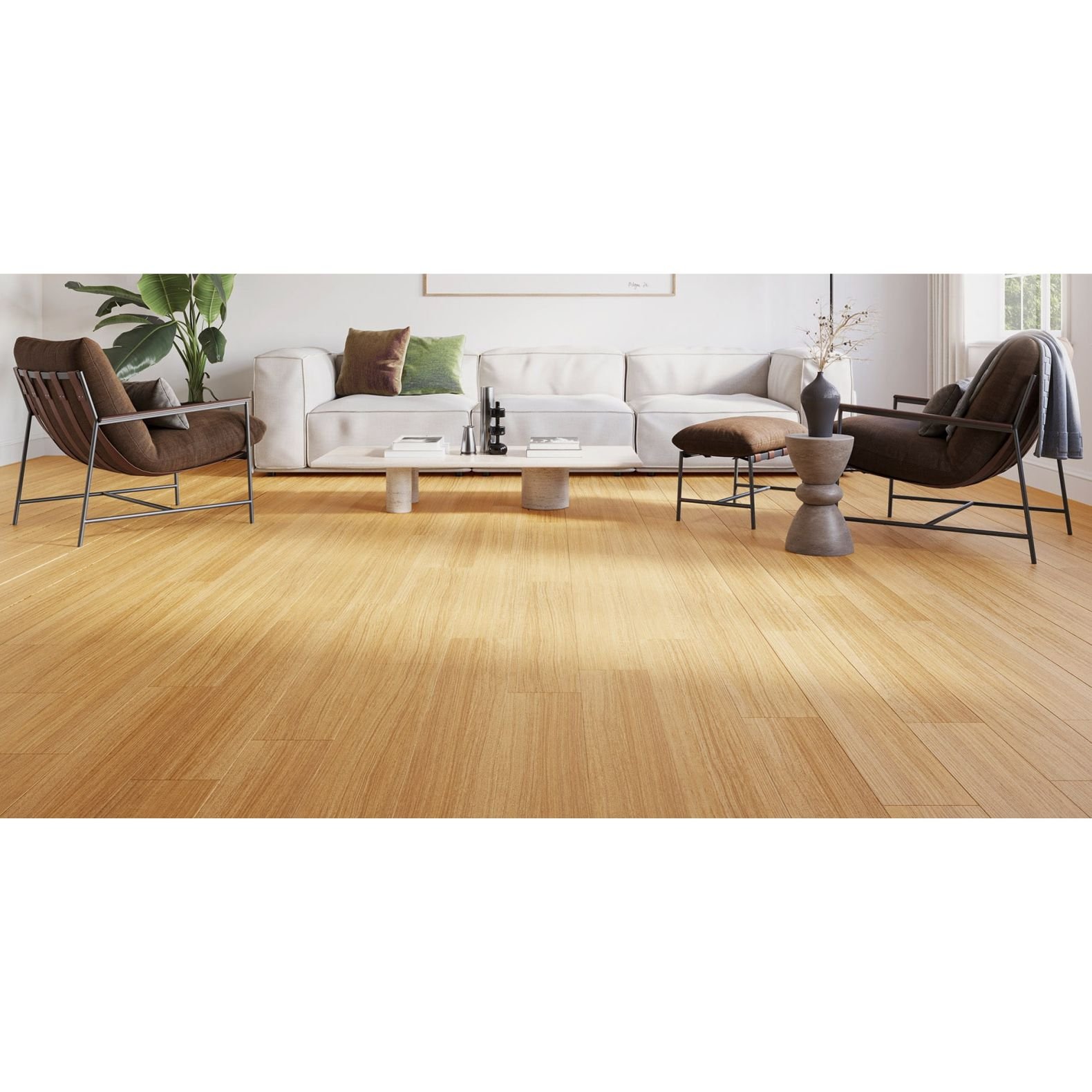 Кварц-виниловая LVT напольная плитка Invictus (Инвиктус) Maximus Click Plank 6/42 Natural Teak Amber, 34