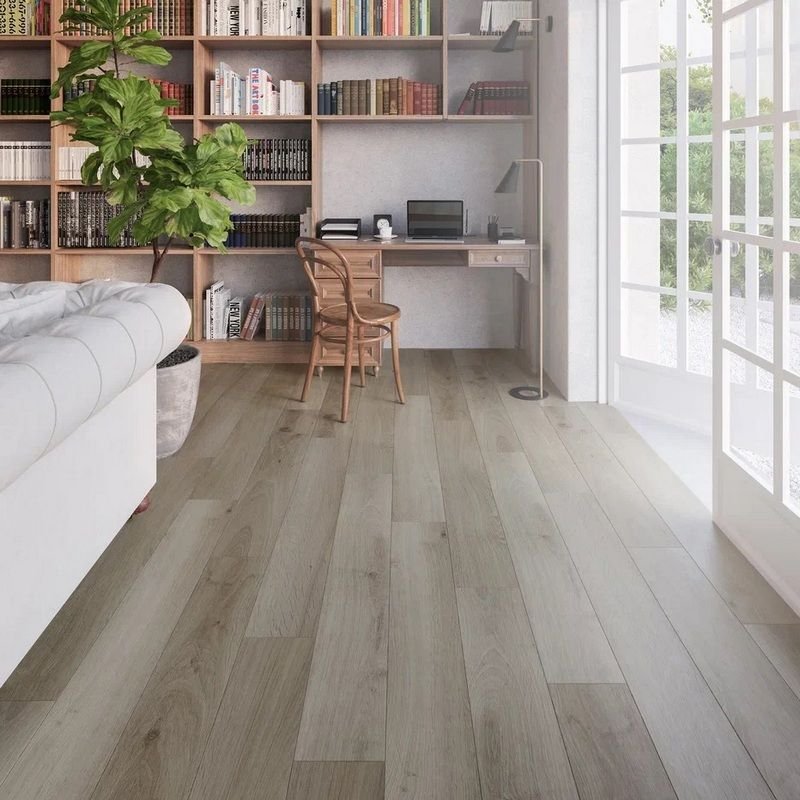 Кварц-виниловая LVT напольная плитка Invictus (Инвиктус) Maximus Click Plank 6/42 Highland Oak Canyon, 39