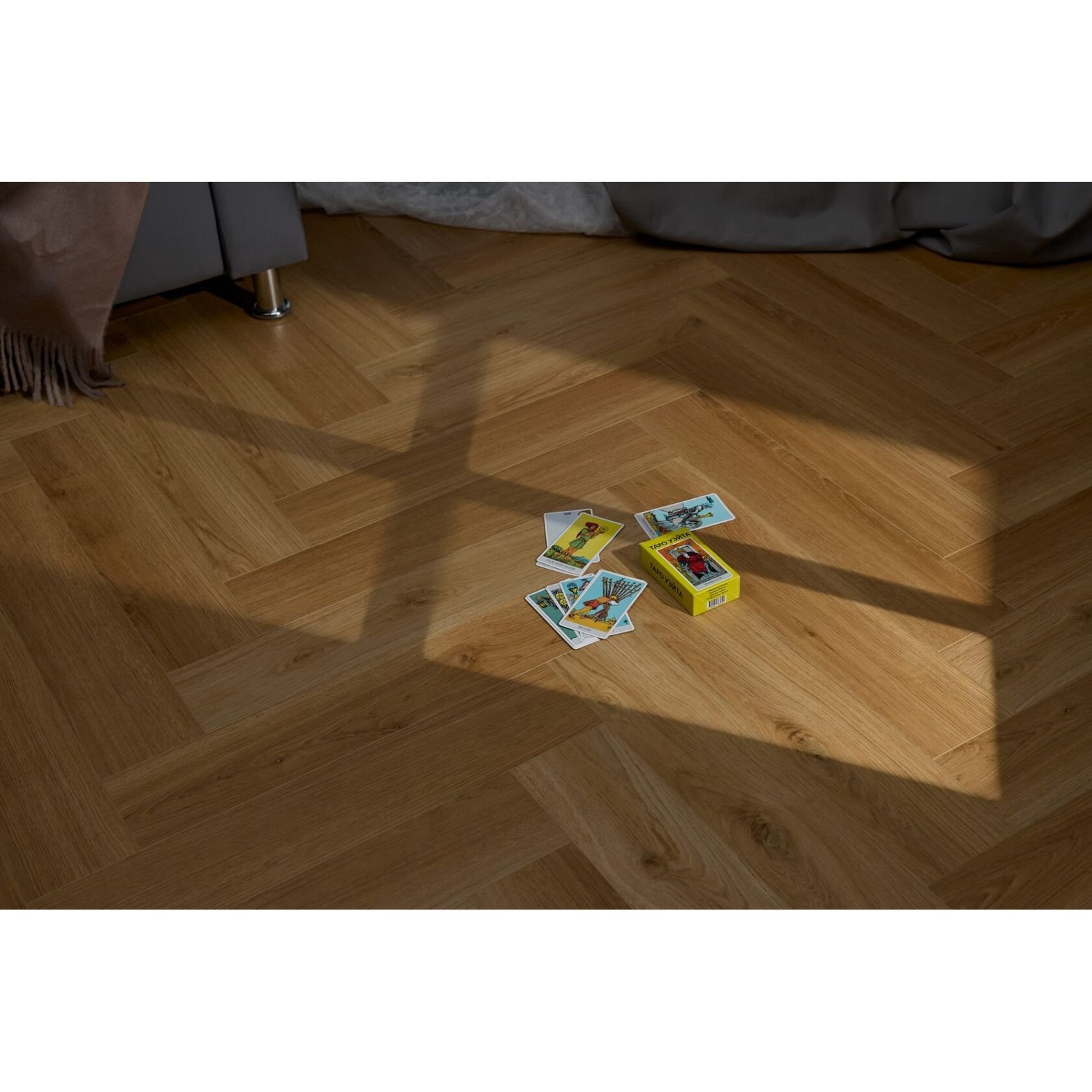 Виниловый SPC ламинат Steinholz (Штайнхольц) Herringbone 4,5/43 Халлайн (Hallein) , STH058Н