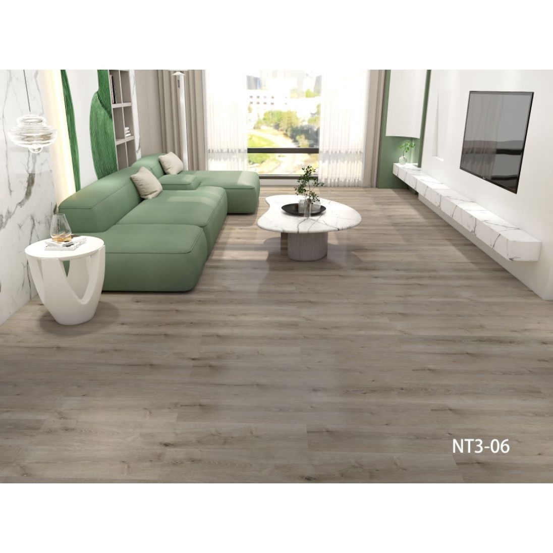 Кварцвиниловая SPC плитка Aspenfloor (Аспенфлор) Natural Touch 5,5/43 Дуб Ривера (Oak Rivera), NT3-06