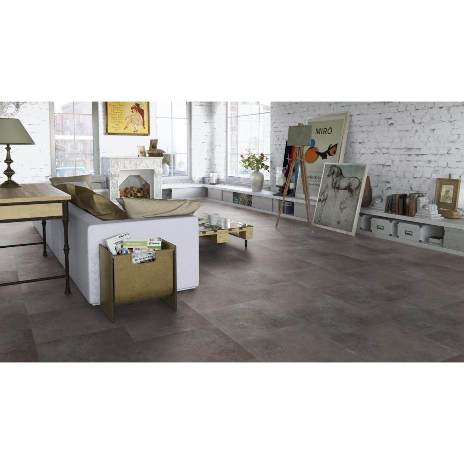 Виниловая плитка Tarkett (Таркетт) Art Vinyl Blues 3/34 Брайтон (Brighton) , 257014012