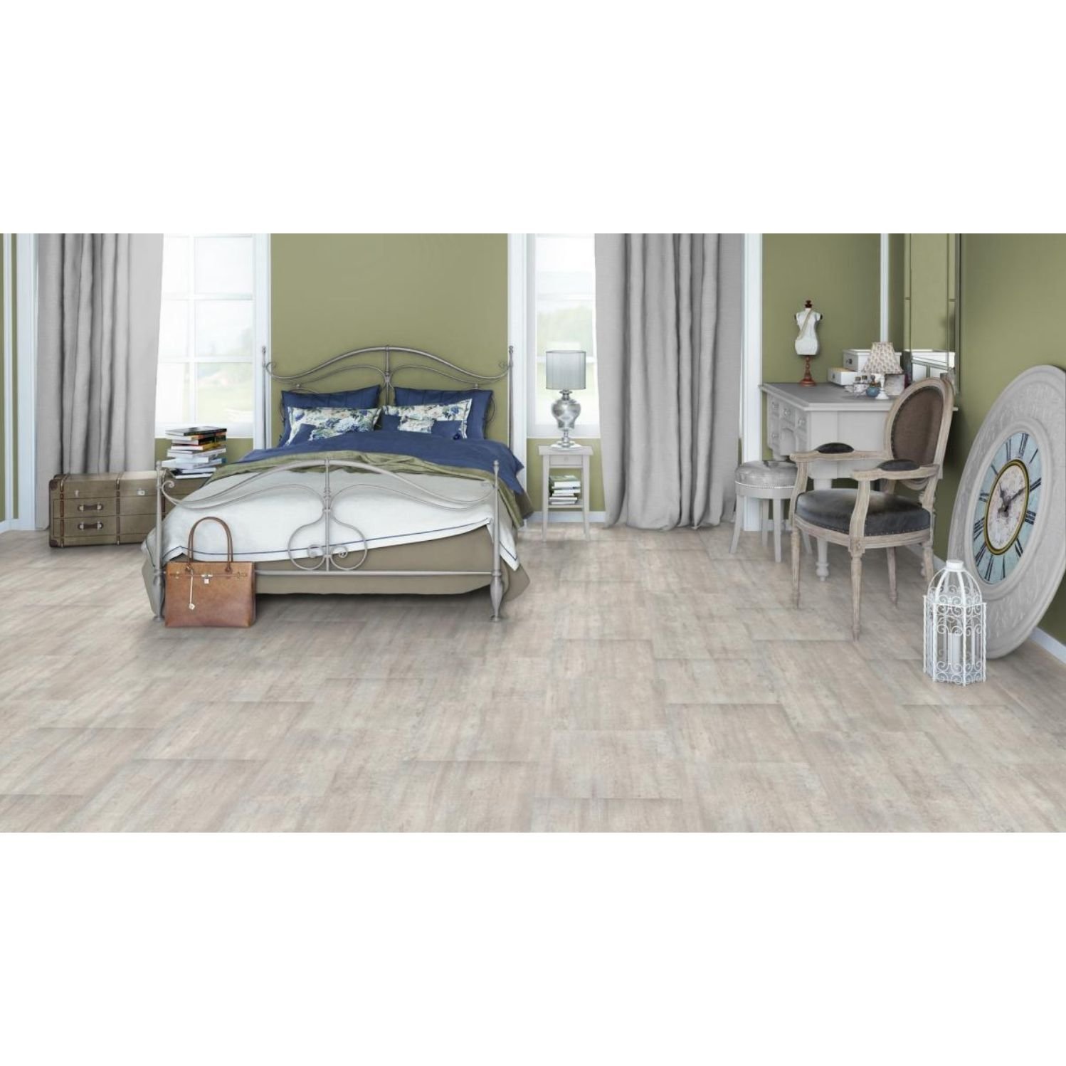 Виниловая плитка Tarkett (Таркетт) Art Vinyl Blues 3/34 Джерси (Jersey) , 257014011