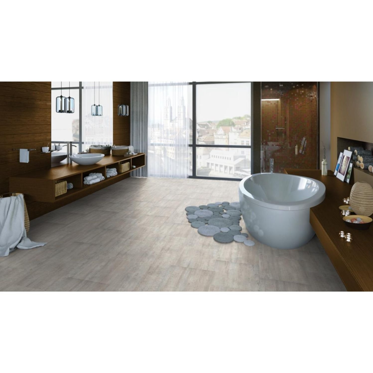 Виниловая плитка Tarkett (Таркетт) Art Vinyl Blues 3/34 Джерси (Jersey) , 257014011