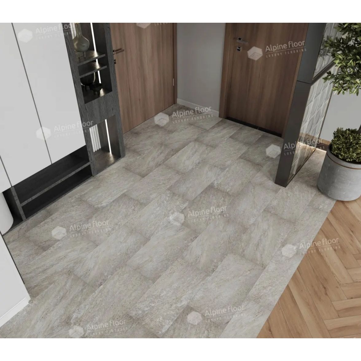 Виниловый пол Alpine Floor (Альпин Флор) Stone Mineral Core 4/43 Шеффилд (Sheffield), ЕСО 4-13 MC
