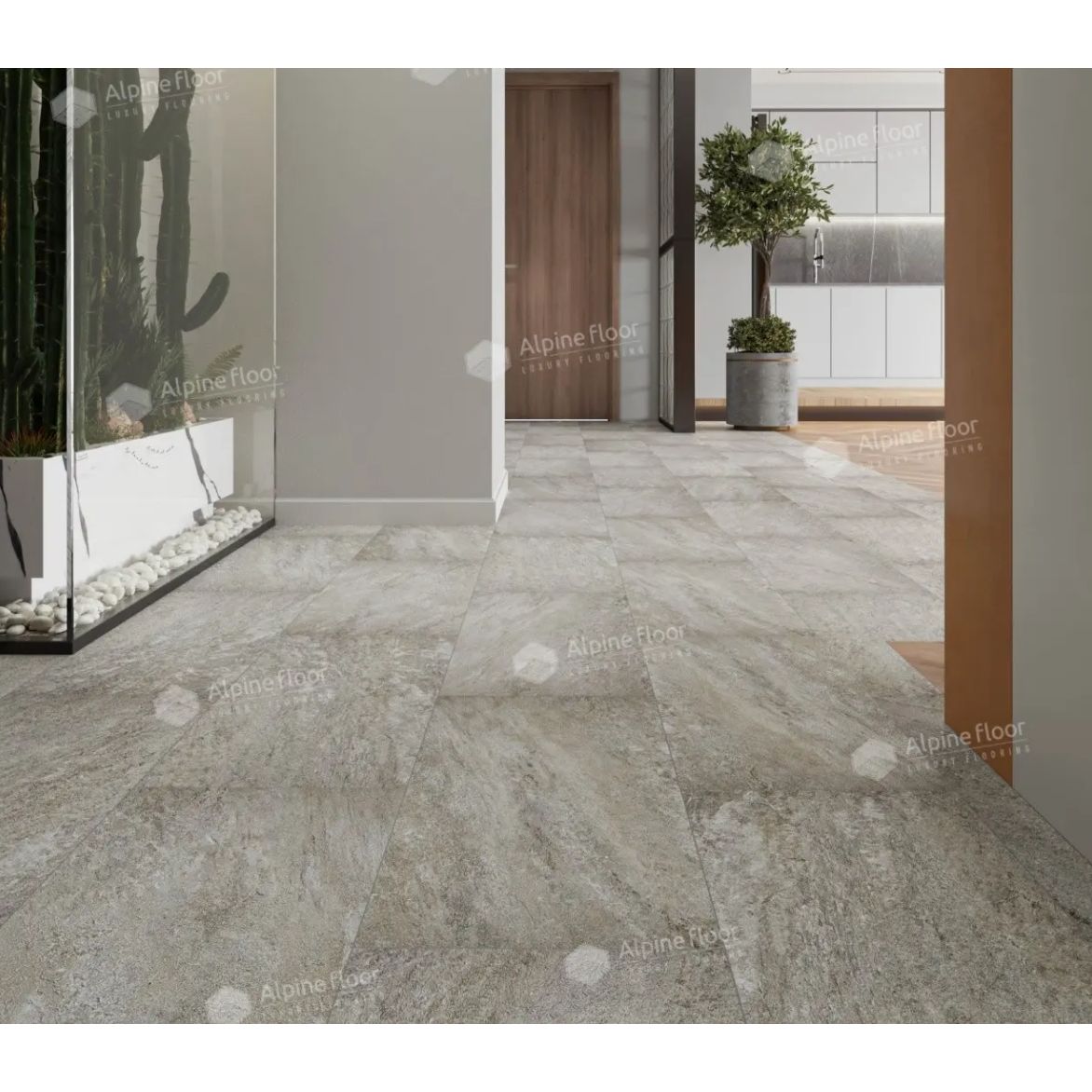 Виниловый пол Alpine Floor (Альпин Флор) Stone Mineral Core 4/43 Шеффилд (Sheffield), ЕСО 4-13 MC