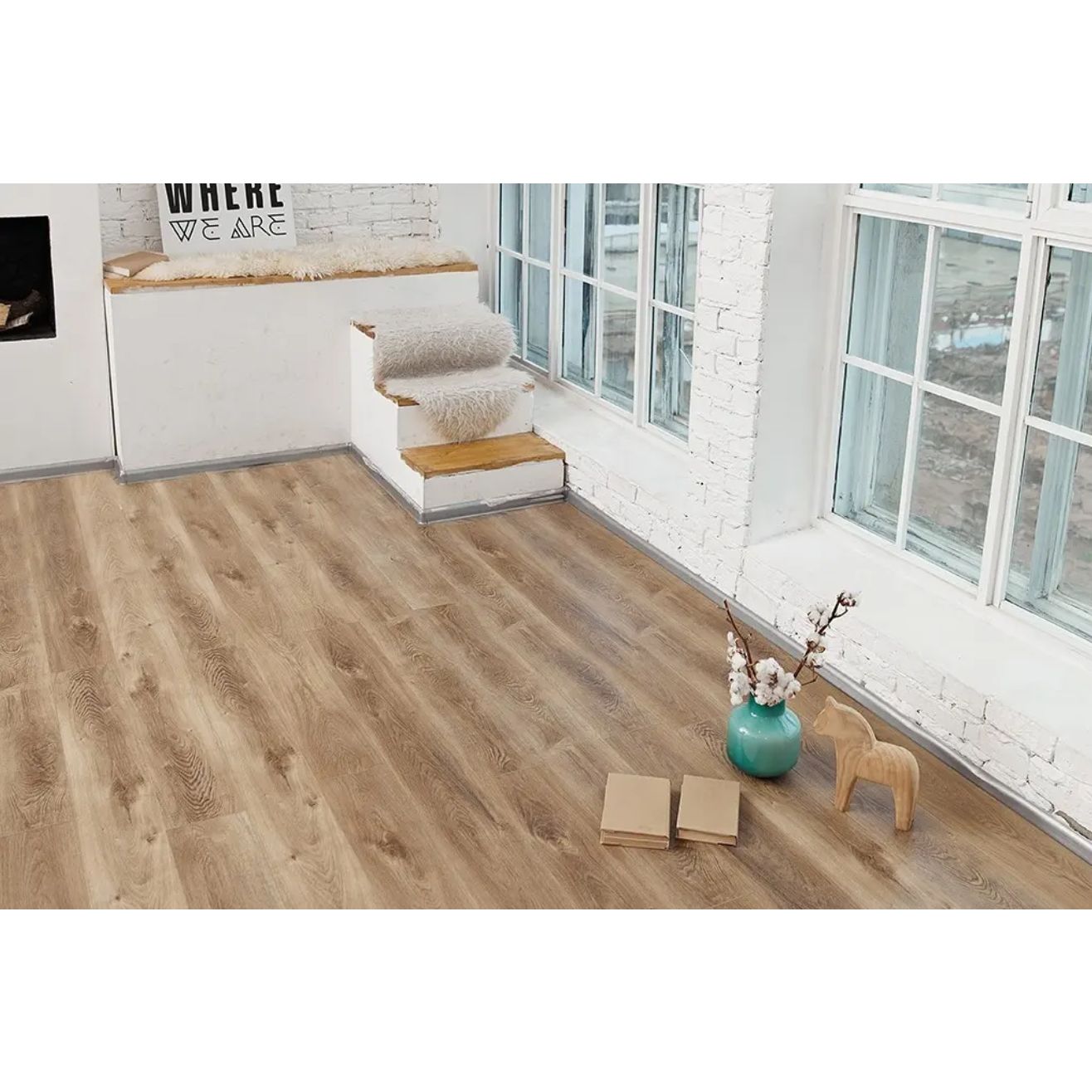 Виниловый пол Alpine Floor (Альпин Флор) Premium XL ABA 8/43 Дуб Природный Изысканный (Oak Natural Exquisite), ЕСО 7-6 MC