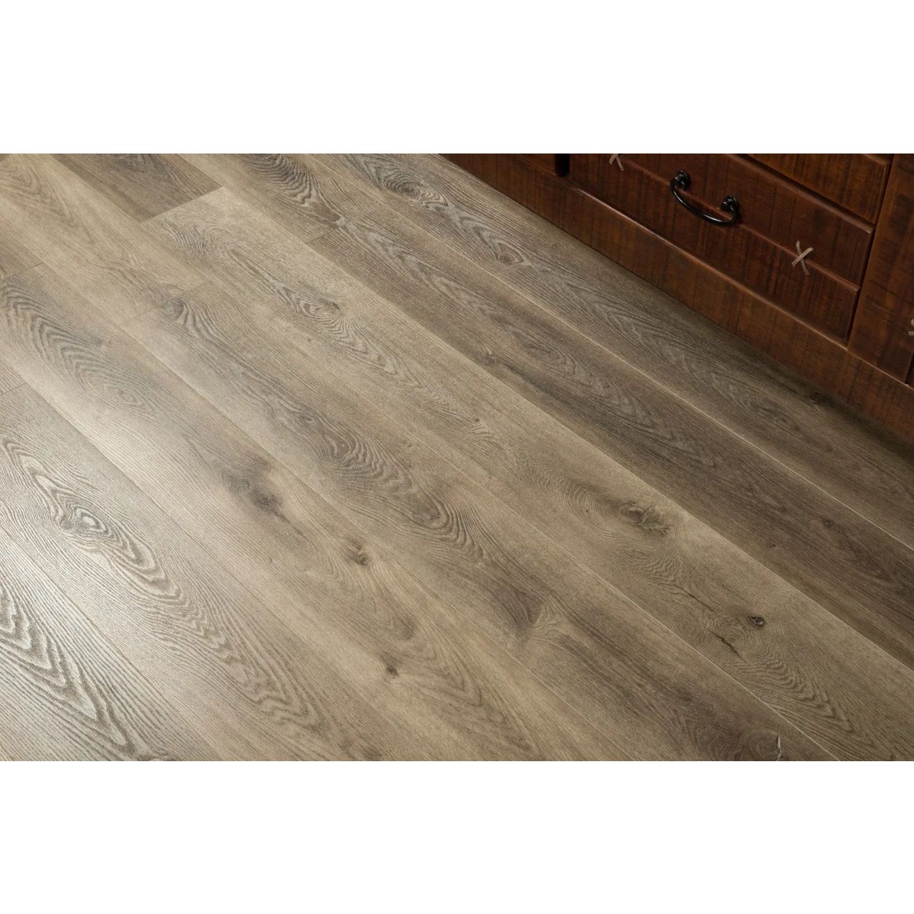 Виниловый пол Alpine Floor (Альпин Флор) Premium XL ABA 8/43 Дуб Коричневый (Oak Brown), ЕСО 7-9 MC