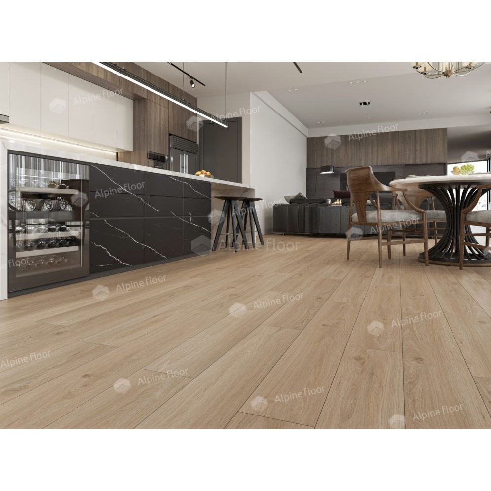 Виниловый пол Alpine Floor (Альпин Флор) Ultra 2/34 Дуб Модера (Oak Modera), ЕСО 5-28