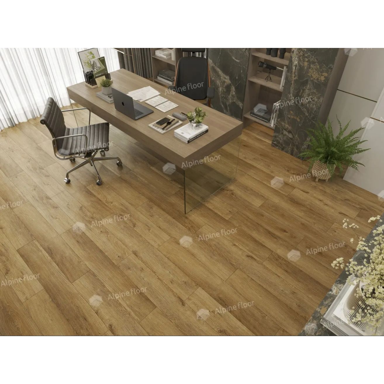 Виниловый пол Alpine Floor (Альпин Флор) Ultra 2/34 Дуб Цейлонский (Oak Ceylon), ЕСО 5-30