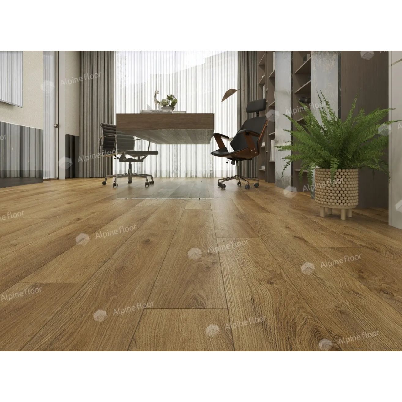 Виниловый пол Alpine Floor (Альпин Флор) Ultra 2/34 Дуб Цейлонский (Oak Ceylon), ЕСО 5-30