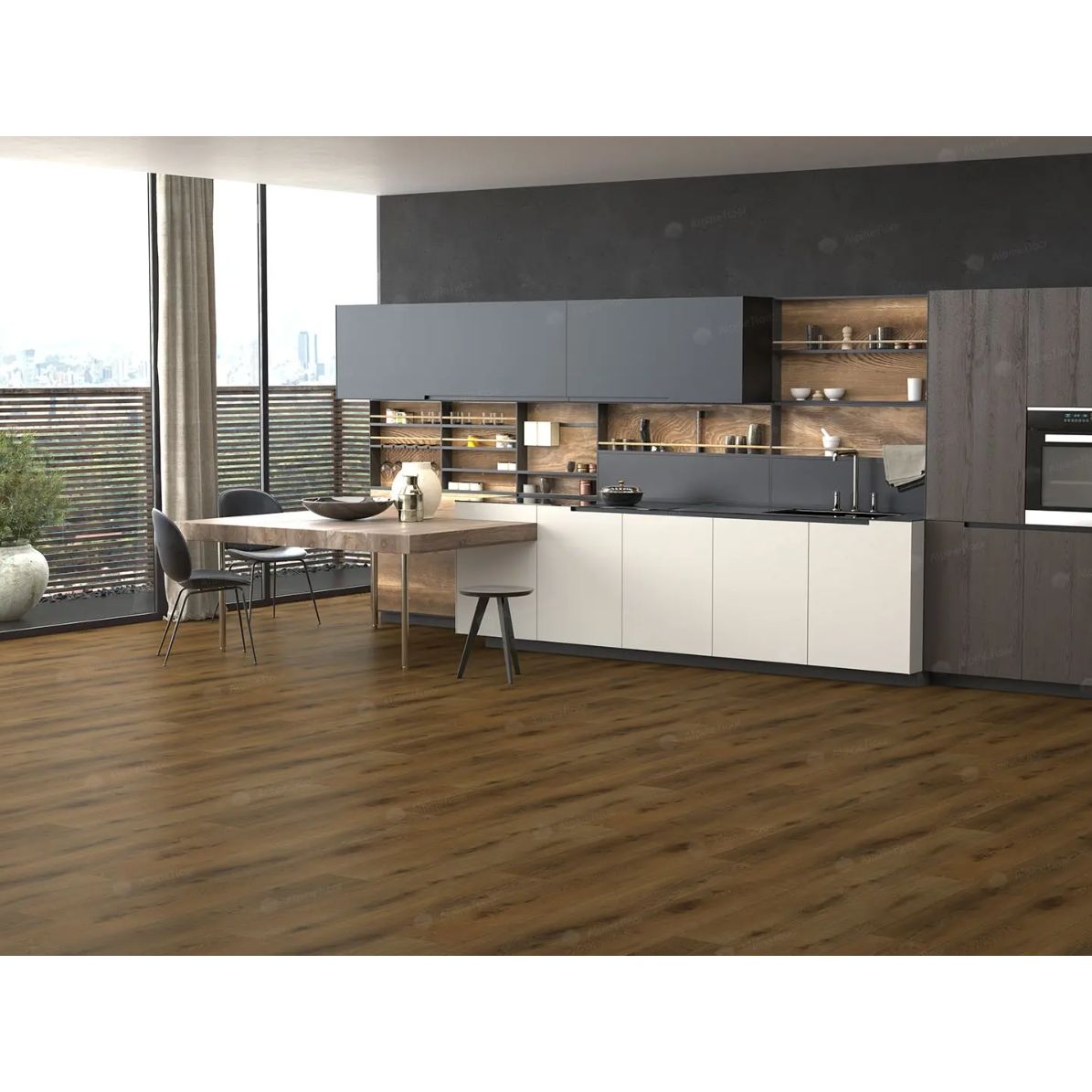 Виниловый пол Alpine Floor (Альпин Флор) Premium XL ABA 8/43 Дуб Марко (Oak Marco), ЕСО 7-32 MC