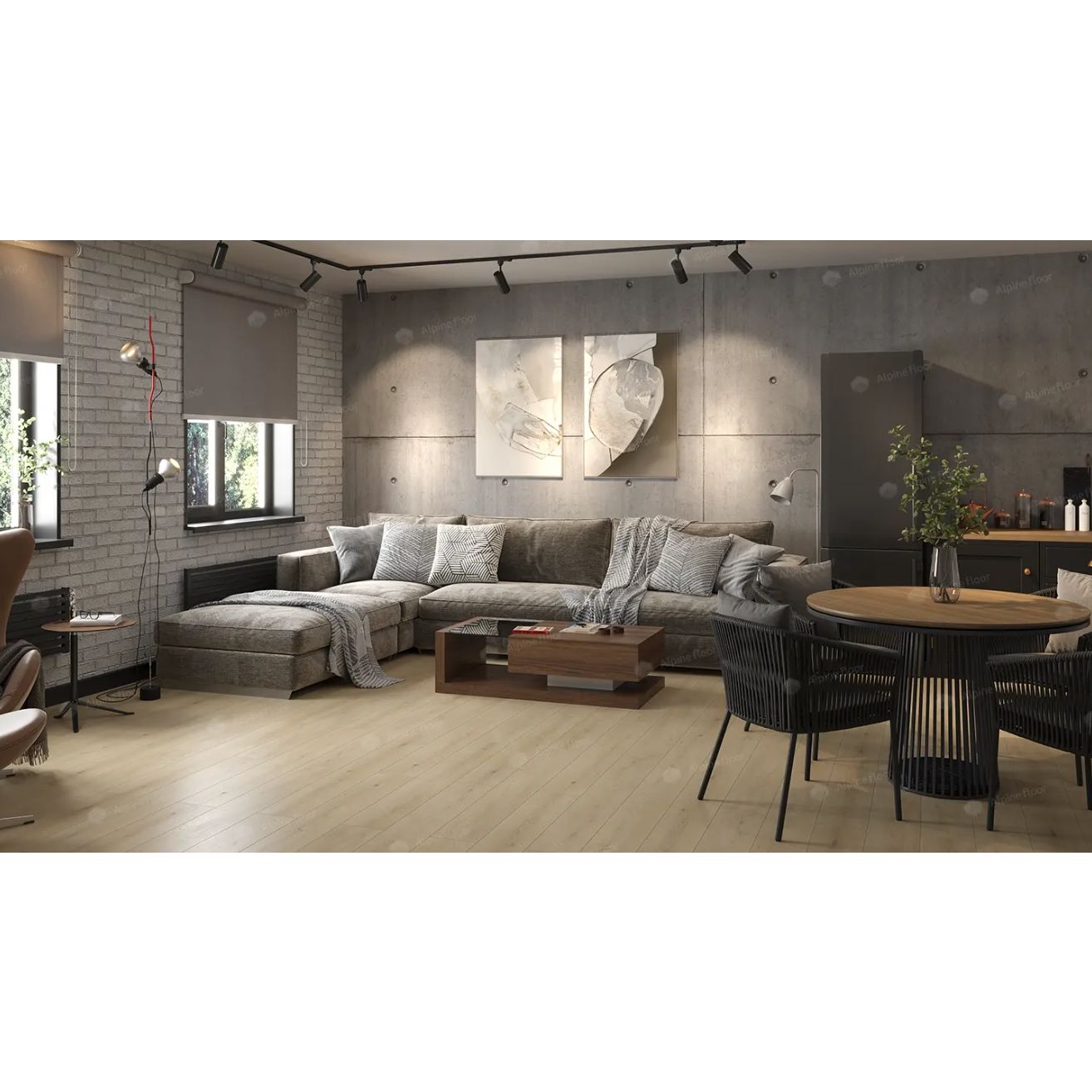 Виниловый пол Alpine Floor (Альпин Флор) Grand Sequoia 4/43 Кипарисовая (Cypress), ЕСО 11-26